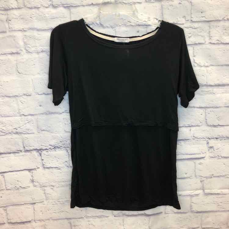 Smallshow Black Size M Nursing Top