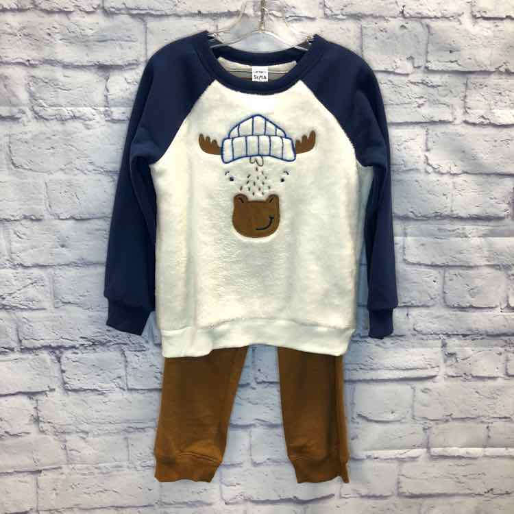 Carters Navy Size 5 Boys 2 Piece Outfit
