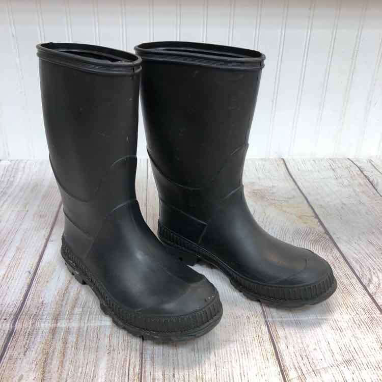 Black Size 13 Boys Rain Boots