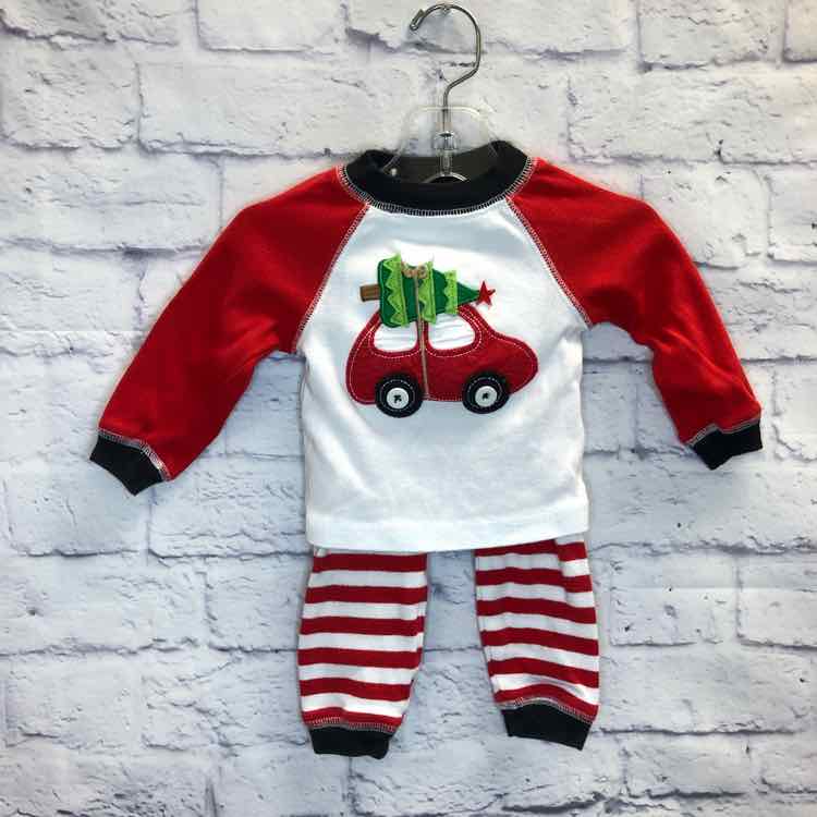MudPie Red Size 6-9 Months Boys Pajamas