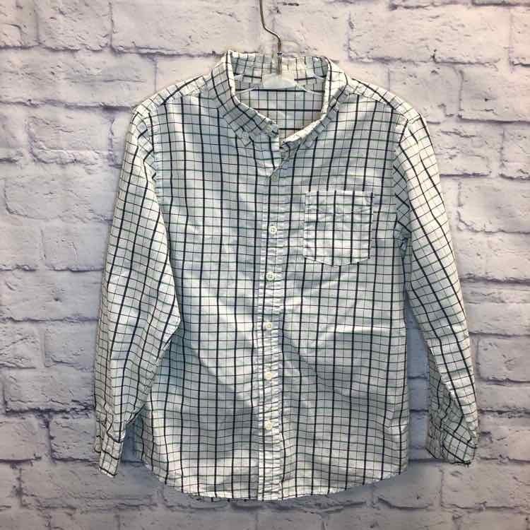 Crazy 8 White Size 7 Boy Polo or Button Down