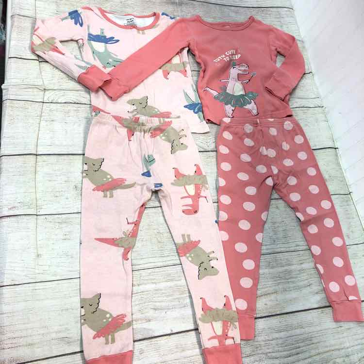 Carters Pink Size 3T Girls Pajamas