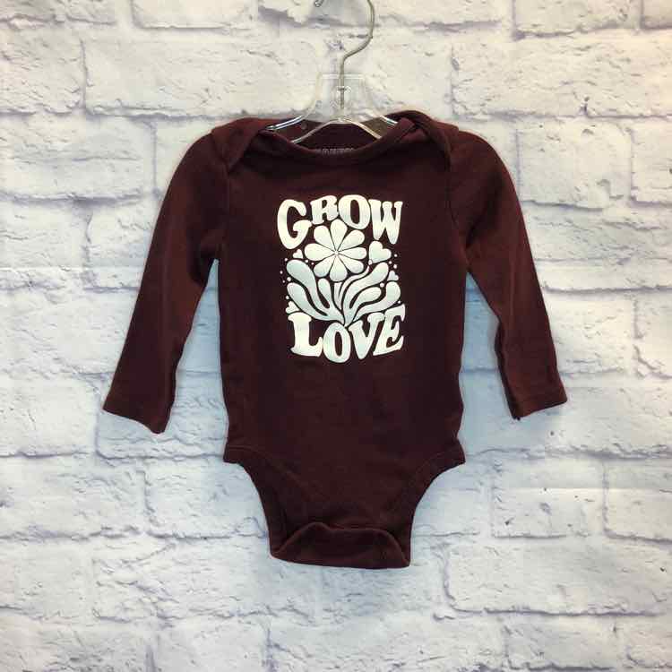 Old Navy Maroon Size 6-12 months Girls Bodysuit