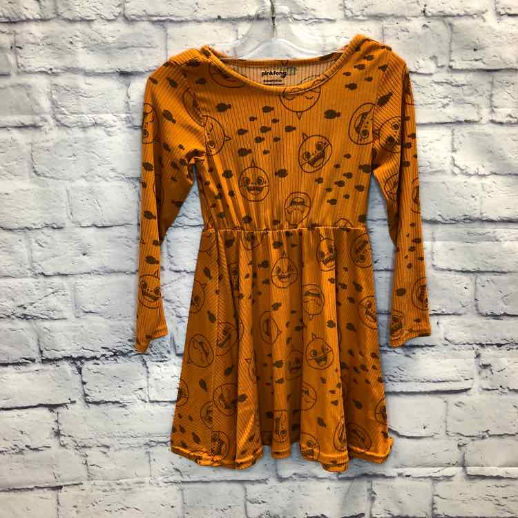 Baby Shark Orange Size 6 Girls Dress