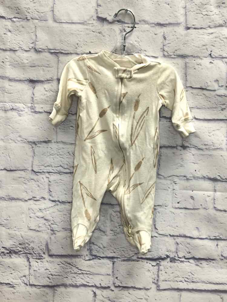 Carters Cream Size 3 Months Boys Sleeper