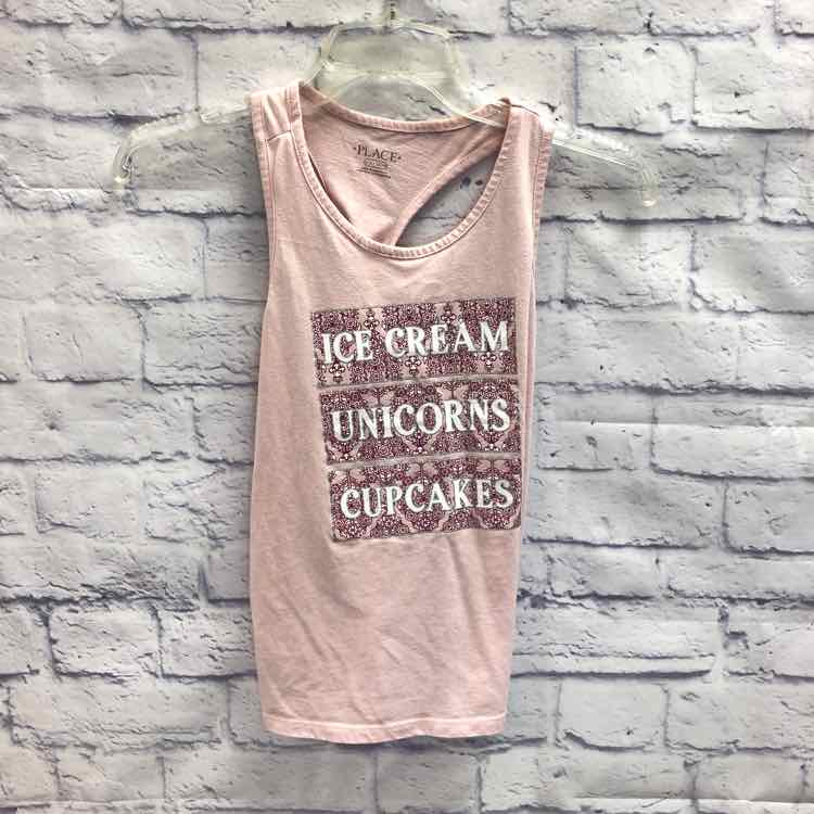 Childrens Place Pink Size 10 Girls Tank Top