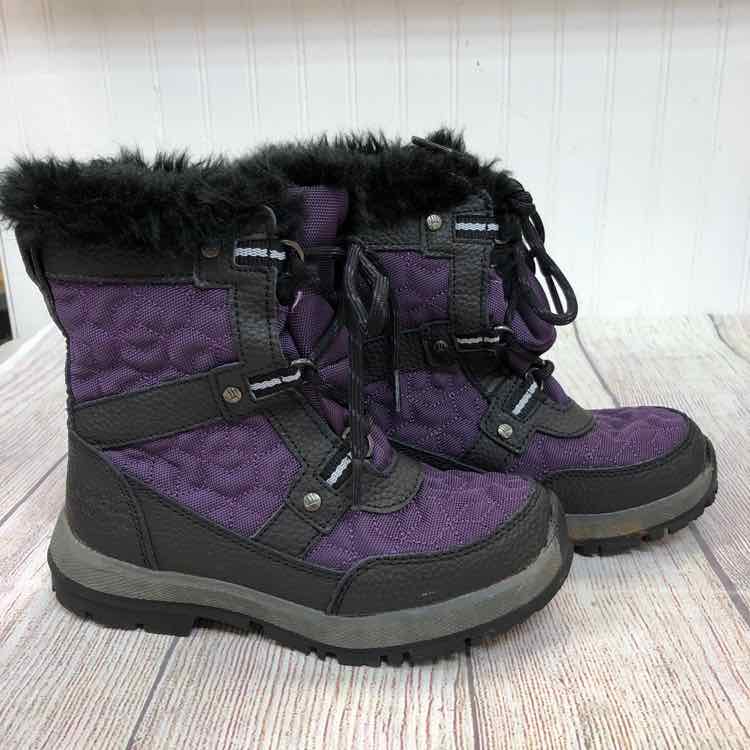 Bearpaw Purple Size 13 Girls Snow Boots