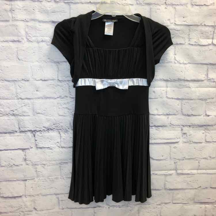 Disorderly Kids Black & White Size 10 Girls Dress