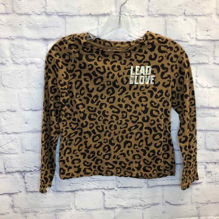 Old Navy Aninmal Print Size 10 Girls Long Sleeve Shirt