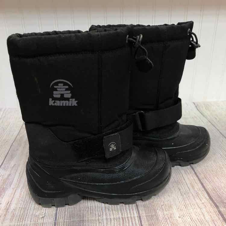 Kamik Black Size 13 Boys Snow Boots