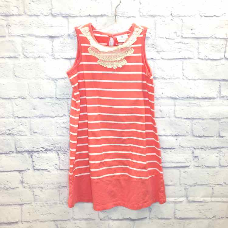 Hanna Andersson Coral Size 8 Girls Dress