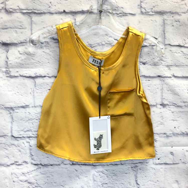 Beru Gold Size 2T Girls Tank Top