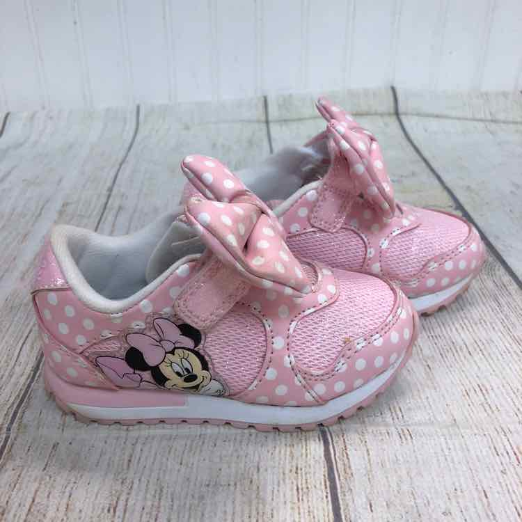 Minnie Mouse Pink Size 6 Girls Sneakers
