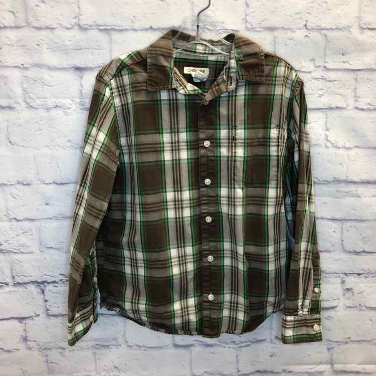 Cherokee Brown Size 8 Boy Polo or Button Down