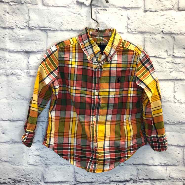 Ralph Lauren Yellow Size 2T Boy Polo or Button Down