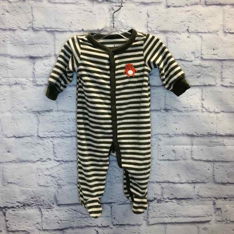 Carters Stripe Size 3 Months Boys Sleeper