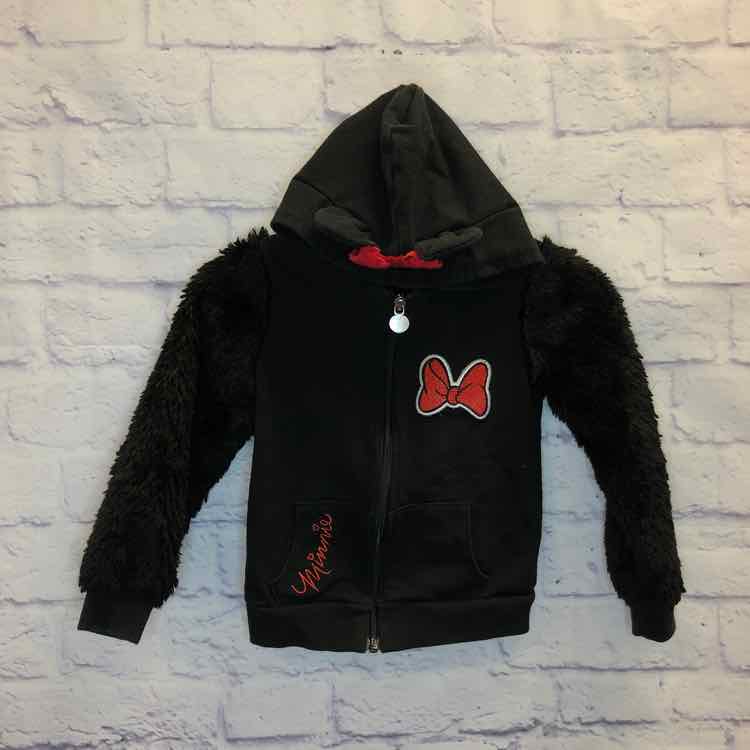 Minnie Mouse Black Size 4T Girls Coat/Jacket