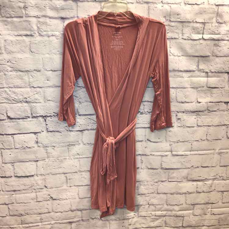 Posh Peanut Dusty Rose Size M Maternity Robe