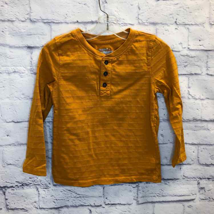Cat & Jack Gold Size 5 Boys Long Sleeve Shirt