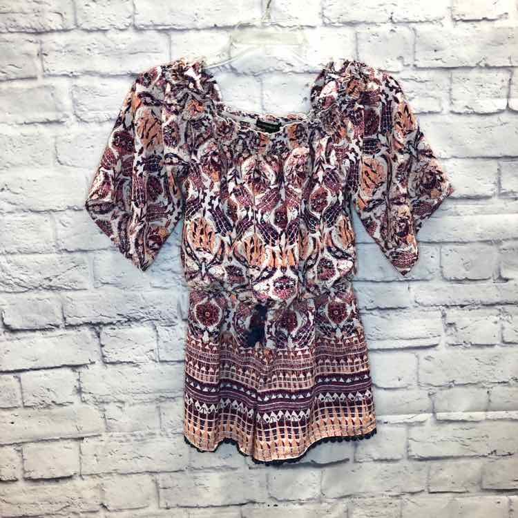 My Michelle Purple Size 14 Girls Romper