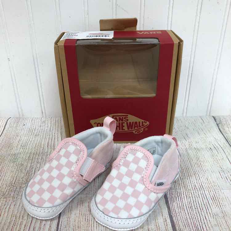 Vans Pink Size 3 Girls Casual Shoes