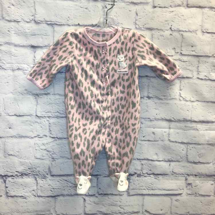 Carters Pink Size 3 Months Fleece Girls Sleeper