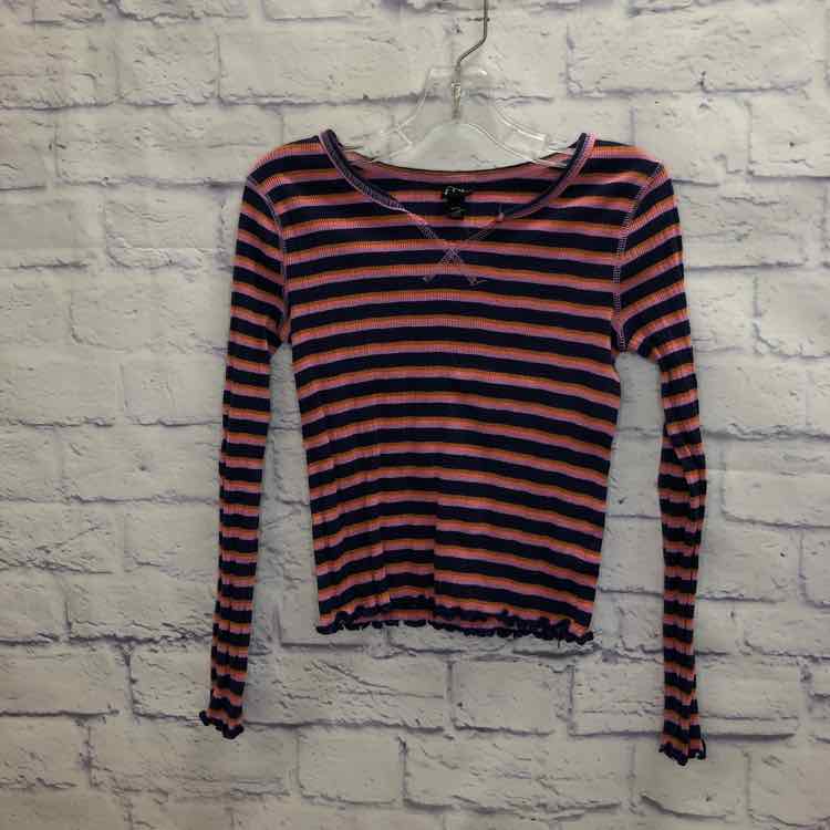 Art Class Stripe Size 7 Girls Long Sleeve Shirt