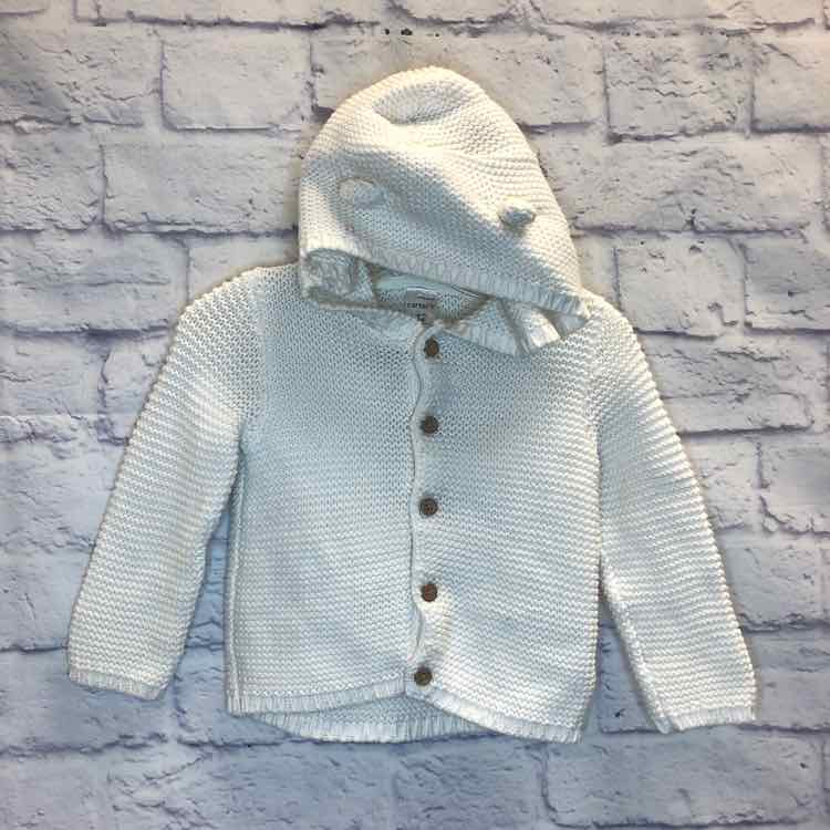 Carters White Size 12 Months Girls Sweater