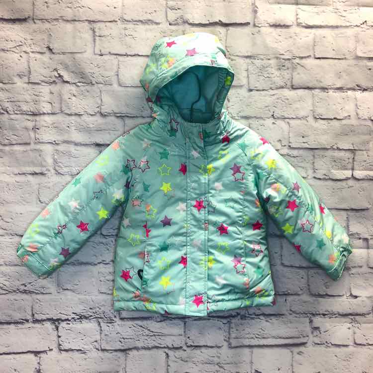 Childrens Place Green Size 4T Girls Coat/Jacket