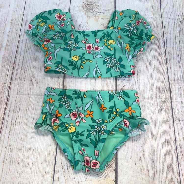 Cat & Jack Green Size 12 Months Girls Two Piece