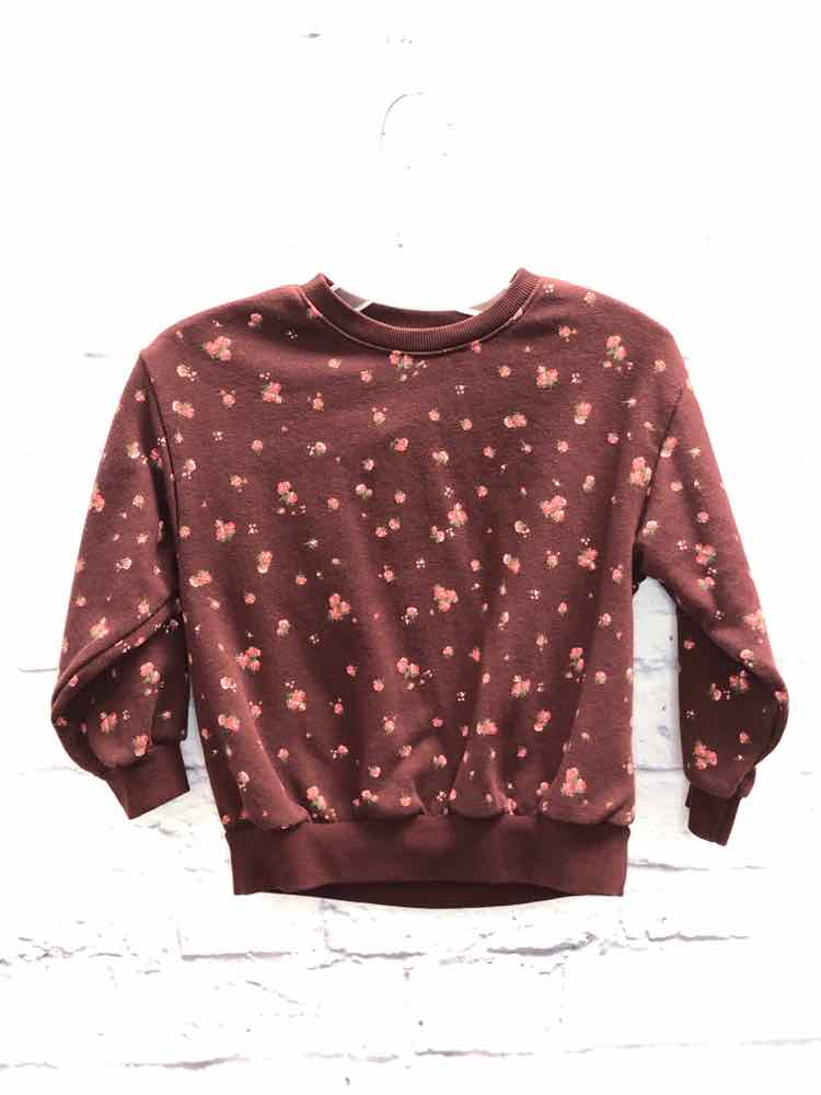 Old Navy Maroon Size 4T Girls Sweatshirt/Hoodie