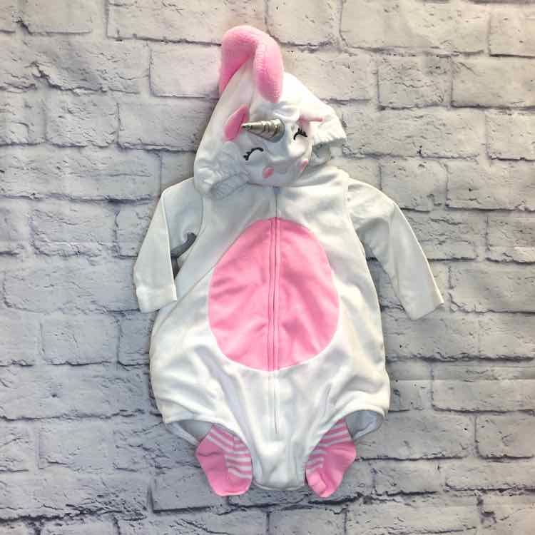 Carters White Size 6-9 Months Unicorn Halloween Costume