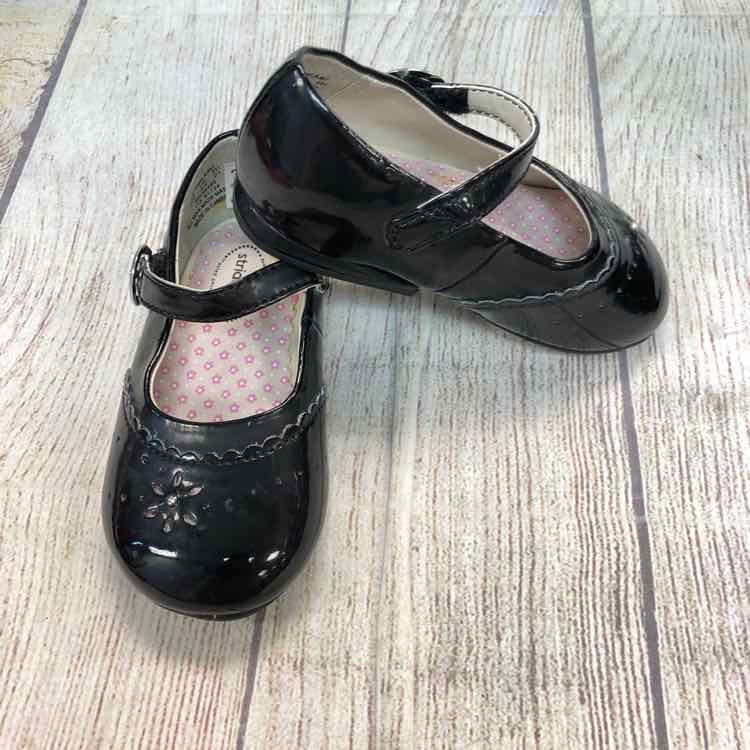 Stride Rite Black Size 5W Girls Dress Shoes