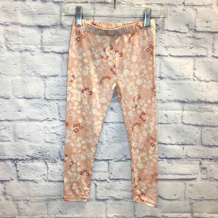 Minnie Mouse Floral Size 5 Girls Leggings