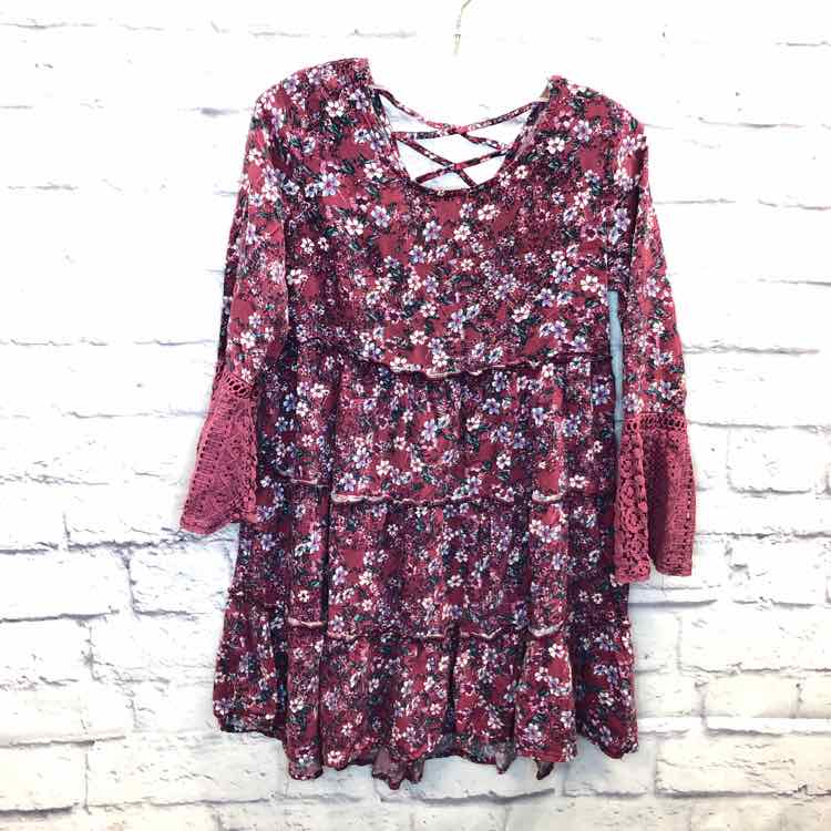 Art Class Floral Size 7 Girls Dress
