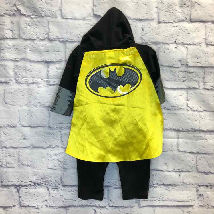 Batman Black Size 0-6 Months Boys Romper
