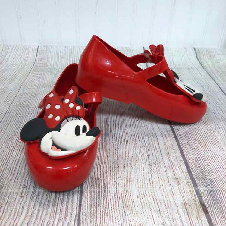 Mini Melissa Red Size 11 Girls Casual Shoes