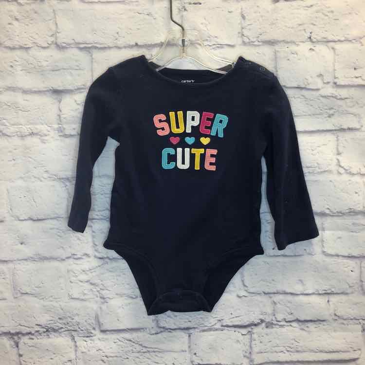 Carters Navy Size 18 Months Girls Bodysuit