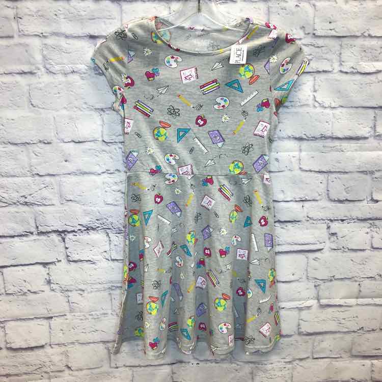 Childrens Place Gray Size 10 Girls Dress