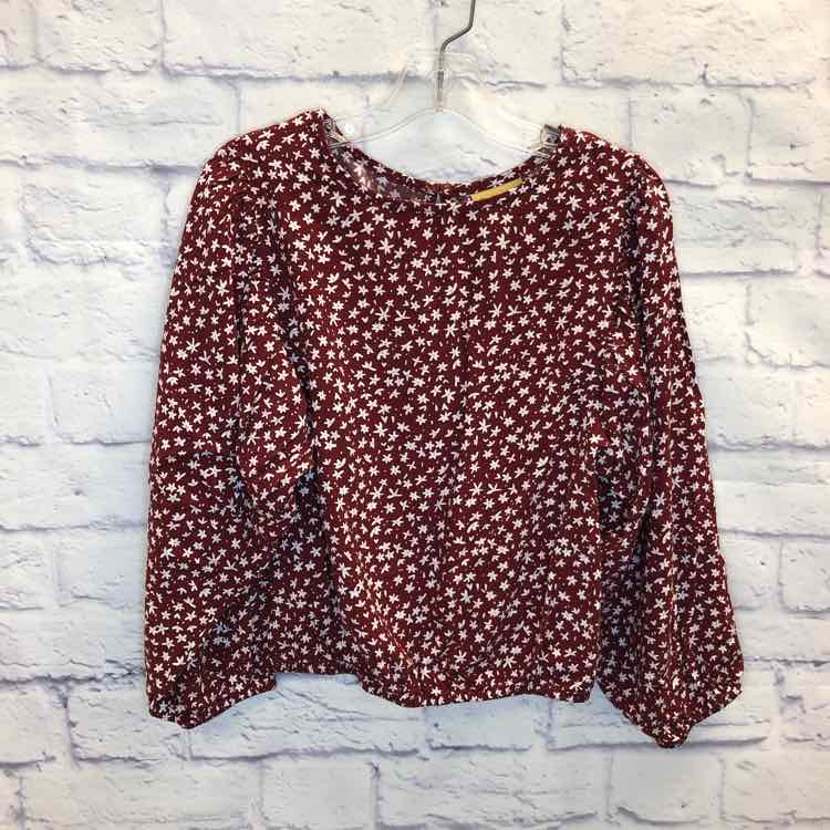 Thereabouts Red Size 7 Girls Long Sleeve Shirt