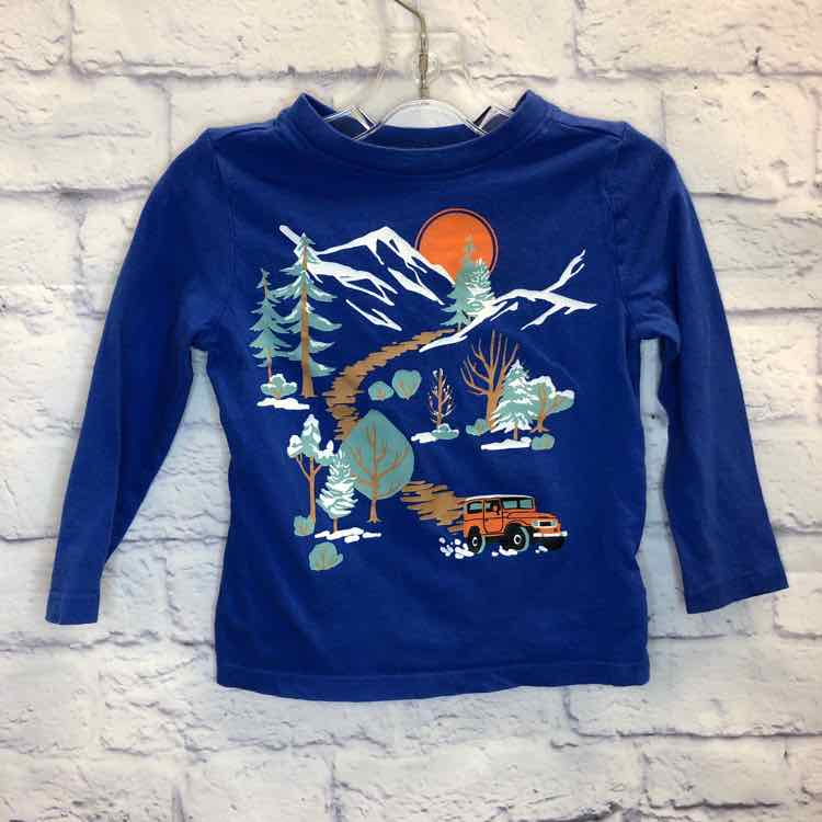 Old Navy Blue Size 2T Boys Long Sleeve Shirt