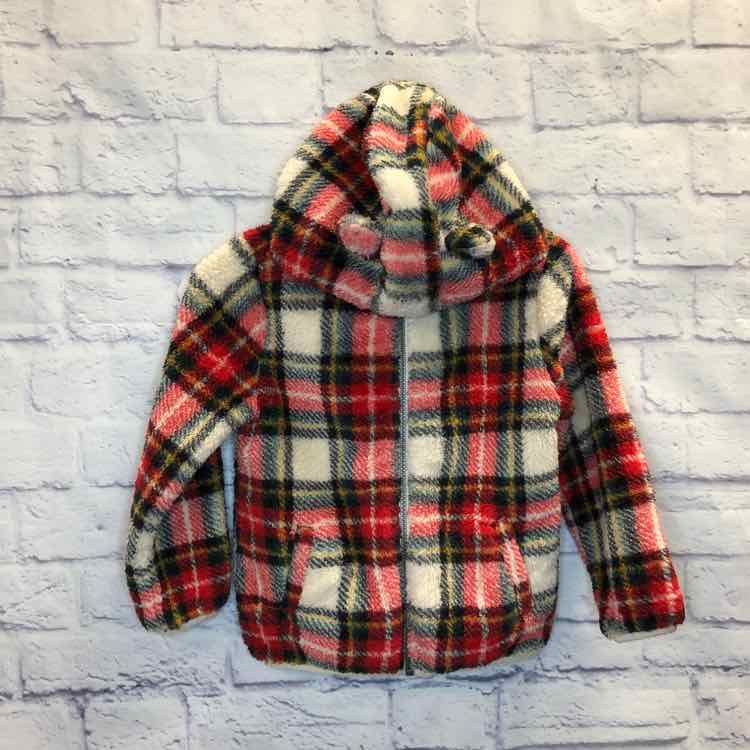 Old Navy Plaid Size 5 Girls Coat/Jacket