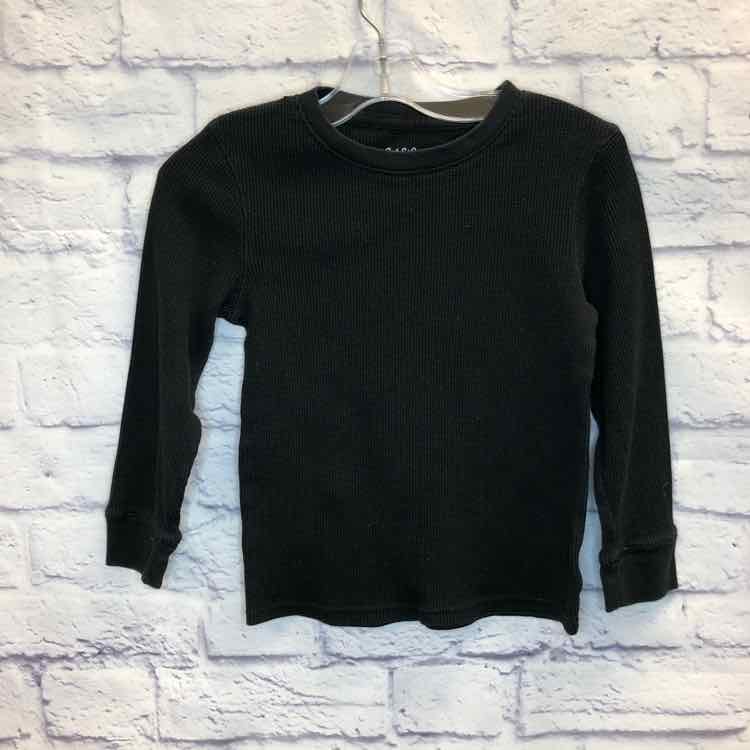 Cat & Jack Black Size 5 Boys Long Sleeve Shirt