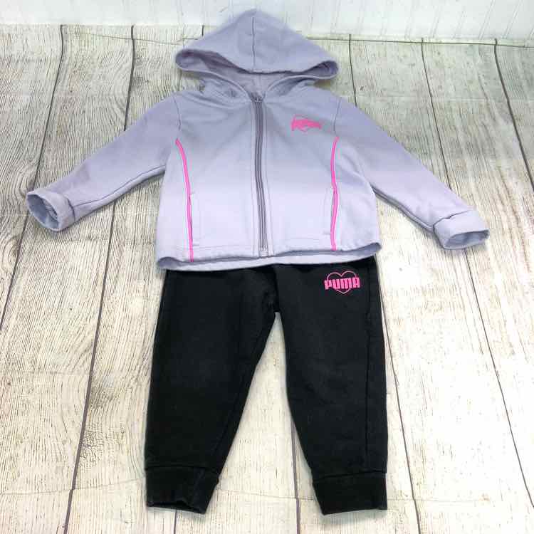 Puma Purple Size 18 Months Girls 2 Piece Outfit