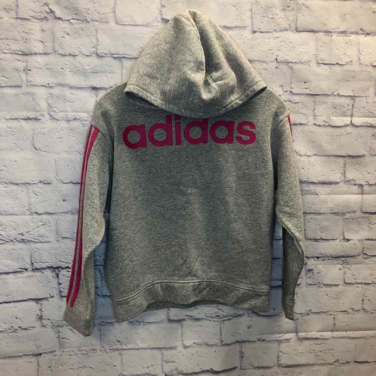 Adidas Gray Size 14 Girls Sweatshirt/Hoodie