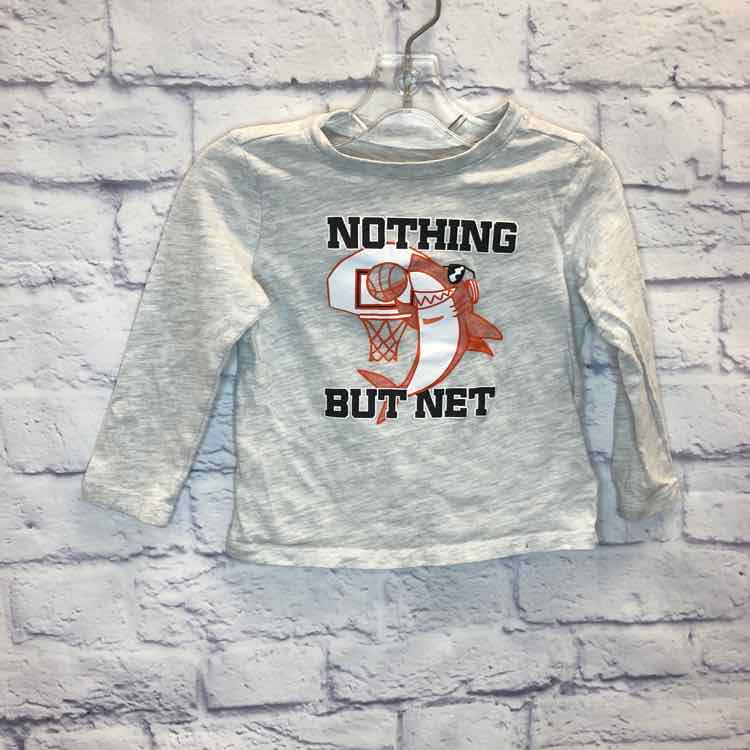 Old Navy Gray Size 2T Boys Long Sleeve Shirt