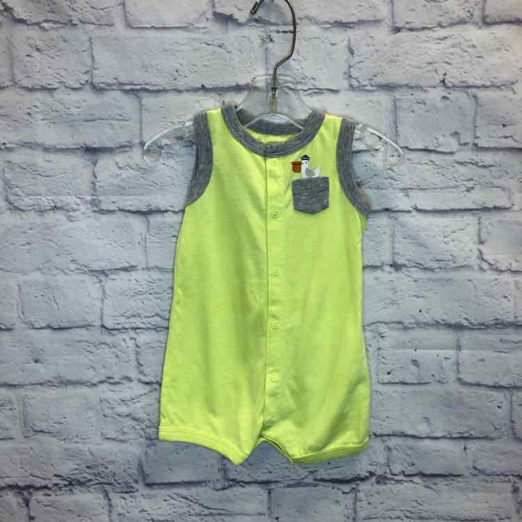 Carters Yellow Size 9 Months Boys Romper