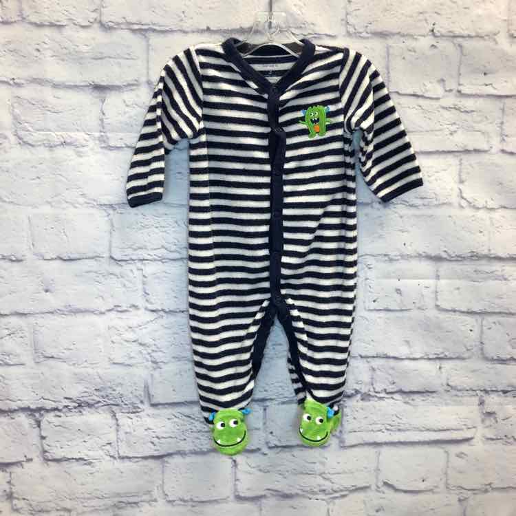Carters Stripe Size 3 Months Boys Sleeper