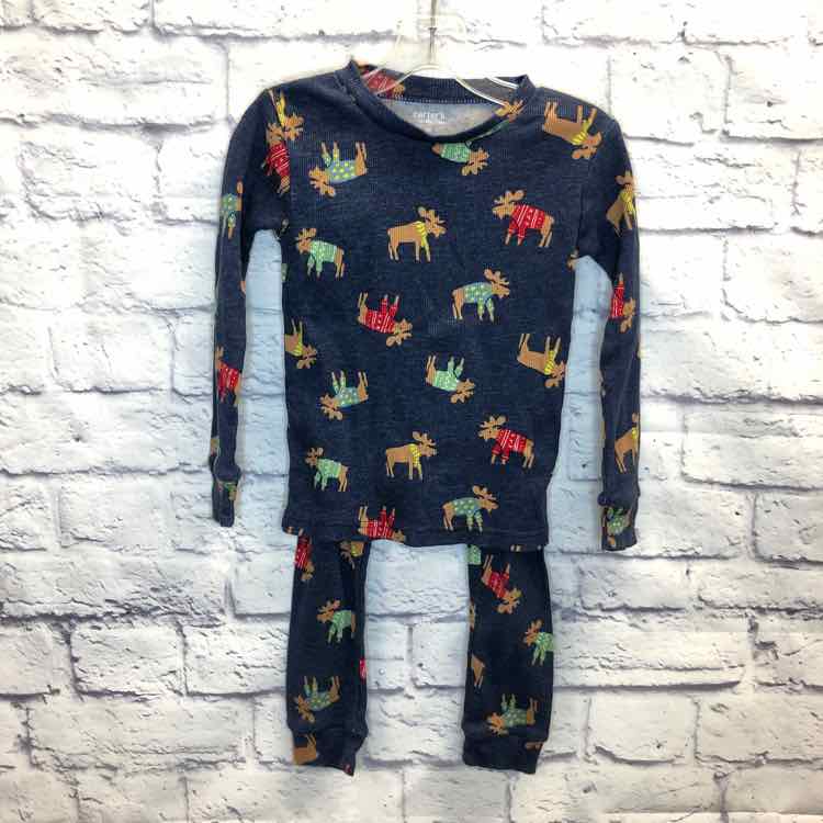 Just One You Navy Size 4T Boys Pajamas