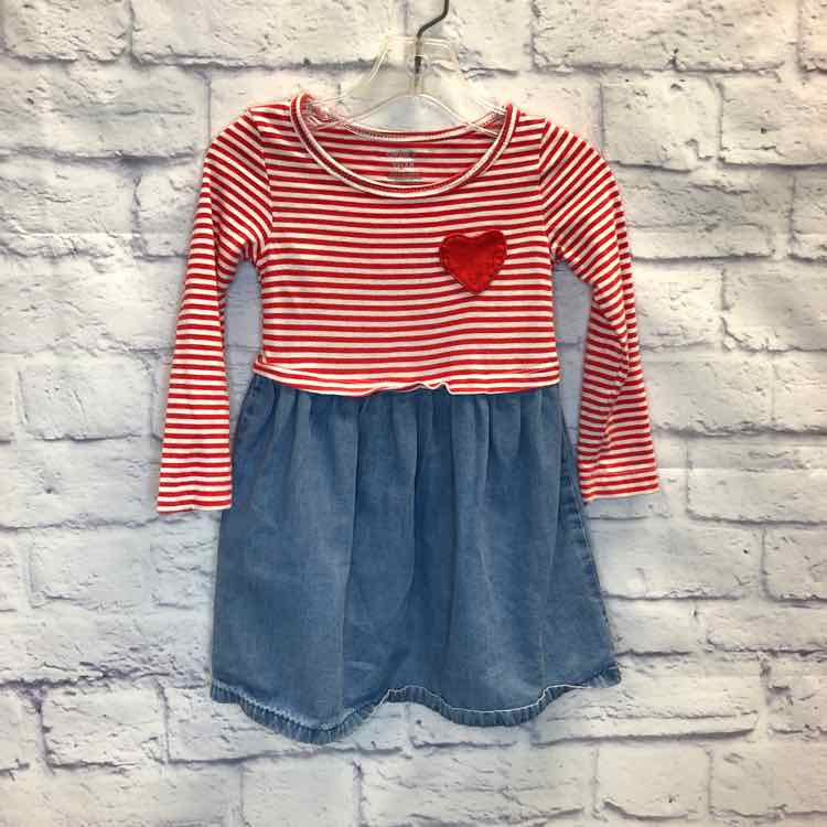 Carters Red Size 2T Girls Dress